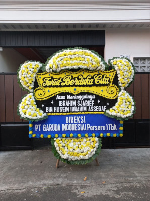 Papan Bunga Duka di Kampar Utara
