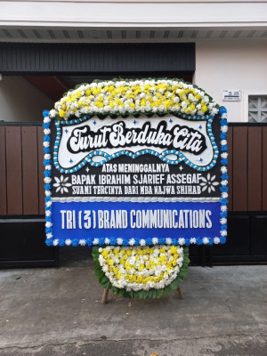 Papan Bunga Duka di Kampar Utara